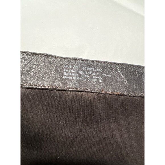 Dansko Brown Leather Tall Studded Boots Size 39 - Picture 11 of 13